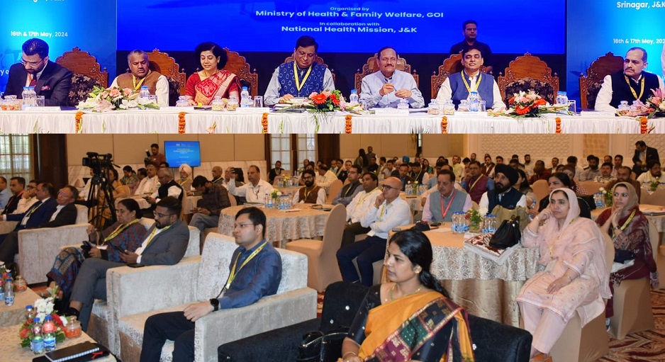 'Secy MoHFW, Advisor Bhatnagar address NHMs’ National Conference at Srinagar'